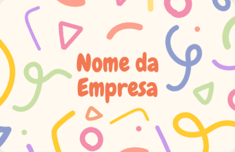 Linhas abstratas- Infantil Verso