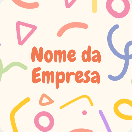 Linhas abstratas- Infantil Verso