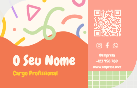 Linhas abstratas- Infantil Frente