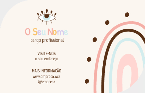 Estilo Boho - Infantil Frente