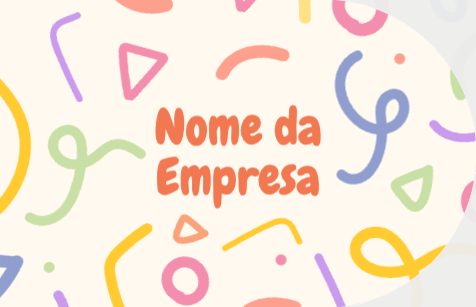 Linhas abstratas- Infantil Verso