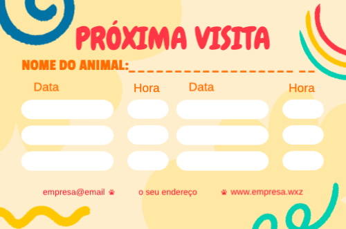 Serviços para Animas de Estimação