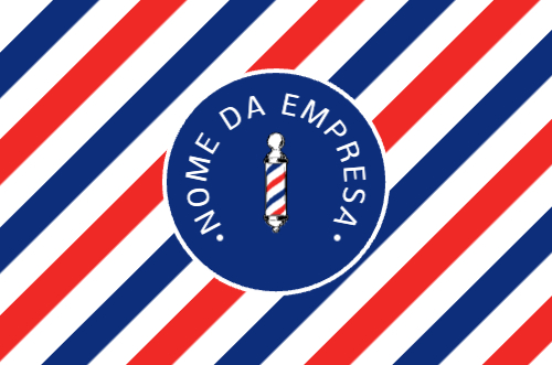 Riscas azuis e vermelhas