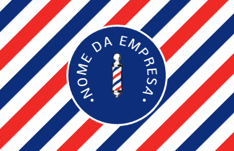 Riscas azuis e vermelhas