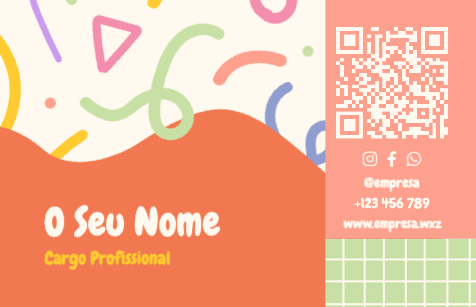 Linhas abstratas- Infantil Frente