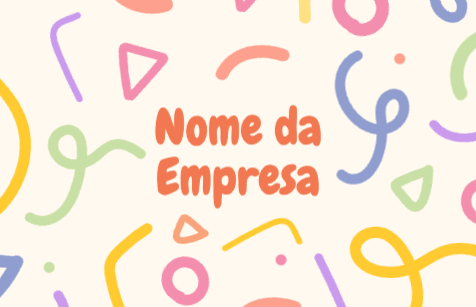 Linhas abstratas- Infantil Verso