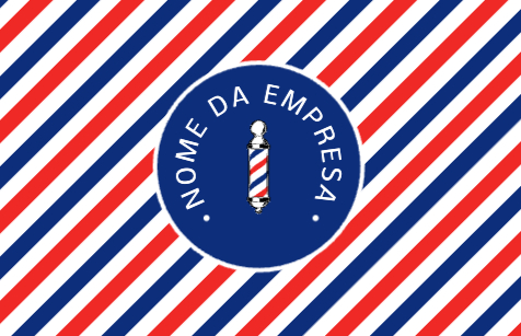 Riscas azuis e vermelhas Verso