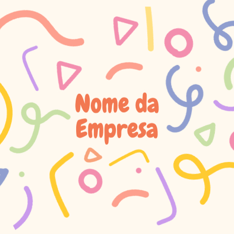 Linhas abstratas- Infantil Verso