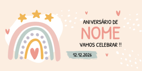 Layout Aniversário Frente