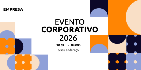 Layout Evento Corporativo Frente