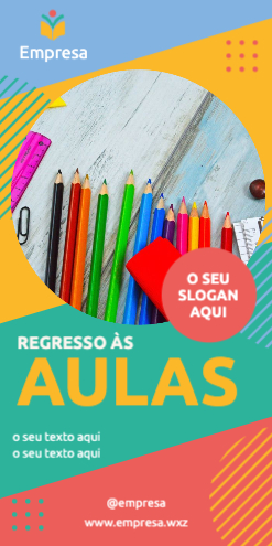 Regresso à escola Frente