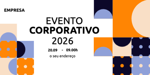 Layout Evento Corporativo Frente