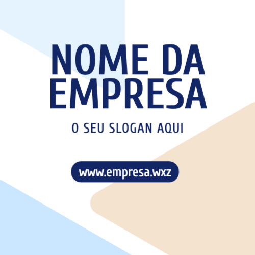 Layout simples Frente