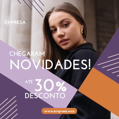 Campanhas sazonais/ Saldos Frente