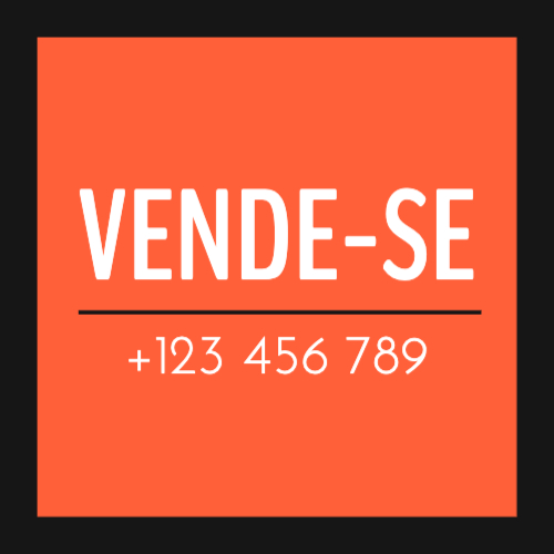 Sinalética: Vende-se Frente