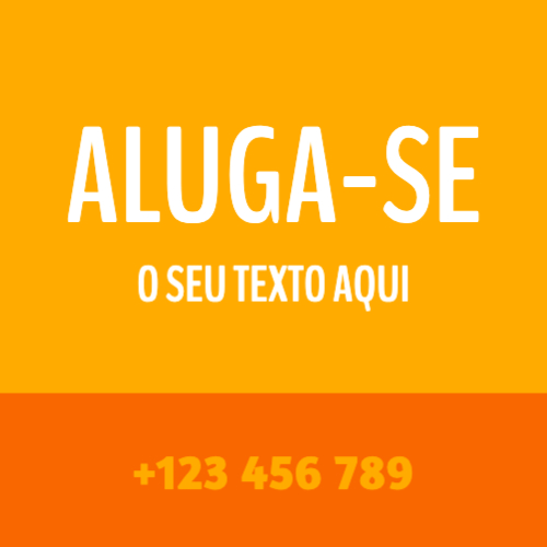 Sinalética: Aluga-se Verso