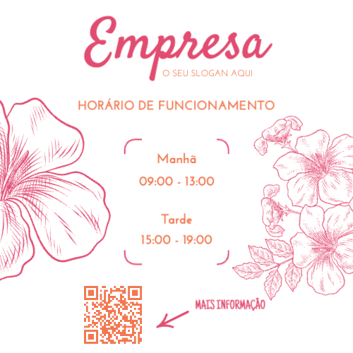 Layout floral Verso