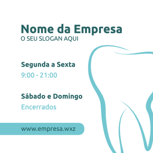 Layout medicina dentária Frente