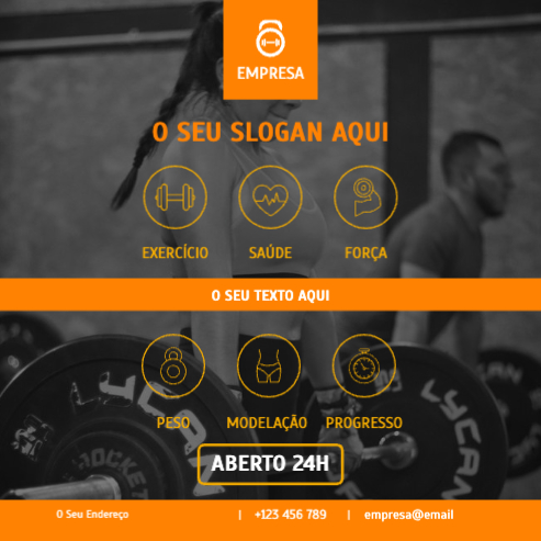 Desporto e Ginásio Frente