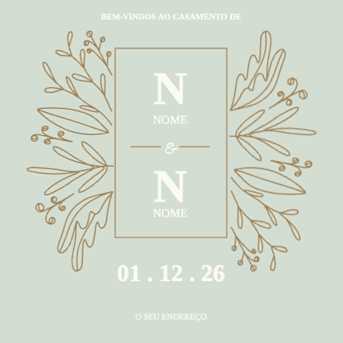 layout para Cronograma de Casamento Verso