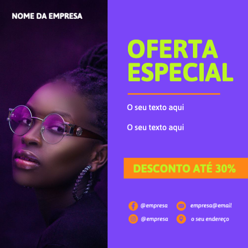 Campanhas sazonais / Saldos Frente