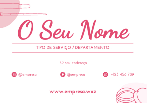 Layout Cosmética e Beleza Frente