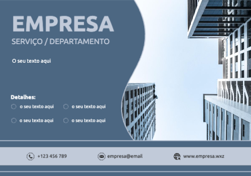 Layout Moderno Frente