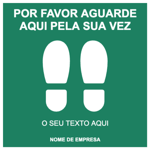 Aguarde a sua vez Frente