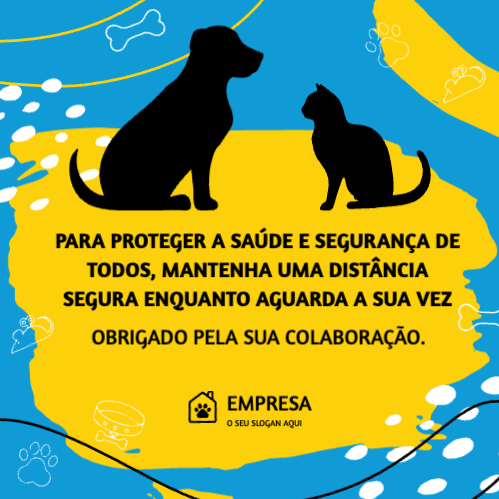 Distância de segurança- Animais Frente