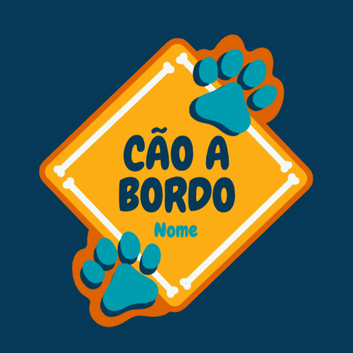 Cão a bordo Frente