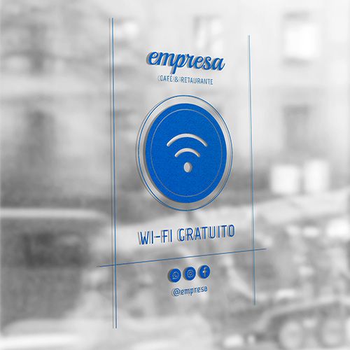 Modelo elegante Wi-Fi