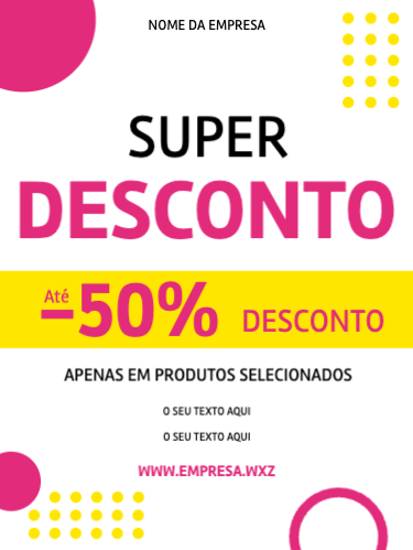 Campanha Sazonal / Saldos Frente