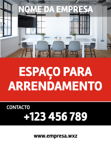 layout para Arrendamento Frente