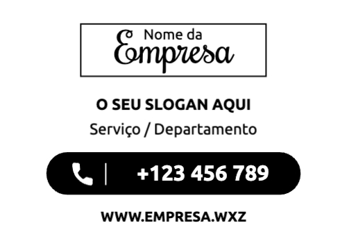 Layout simples Frente