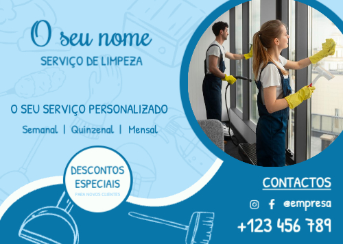 Serviços de Limpeza Frente