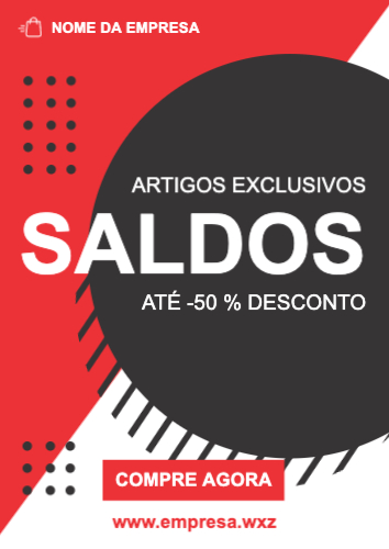 Campanha Sazonal / Saldos Frente