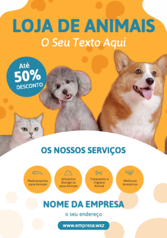 Loja de animais Frente