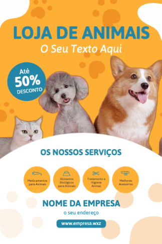 Loja de animais Frente