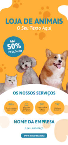 Loja de animais Frente