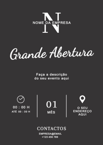 Grande Abertura Frente