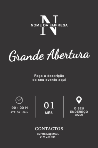 Grande Abertura Frente