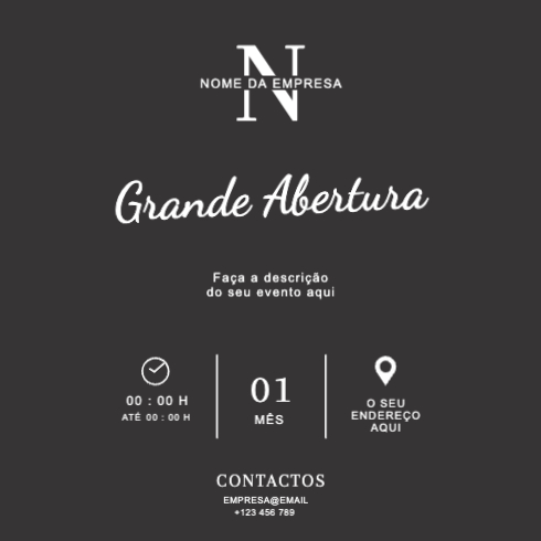 Grande Abertura Frente