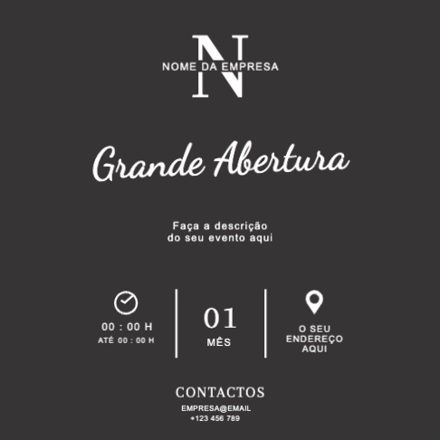 Grande Abertura Frente