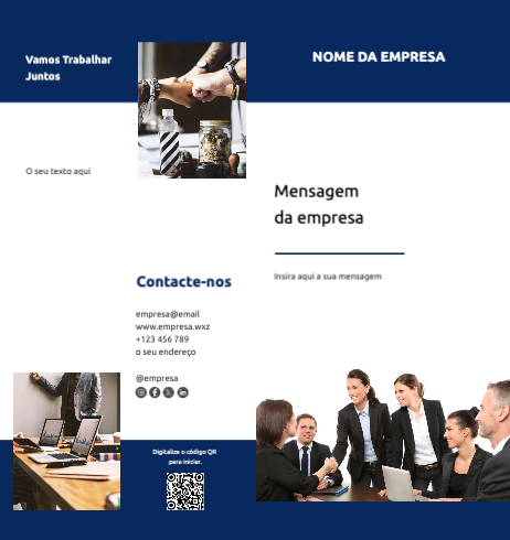 Layout de Negócios Exterior