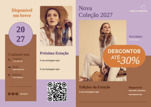 Campanha promocional Exterior