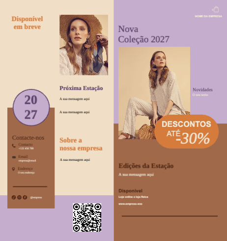 Campanha promocional Exterior