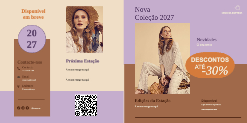 Campanha promocional Exterior