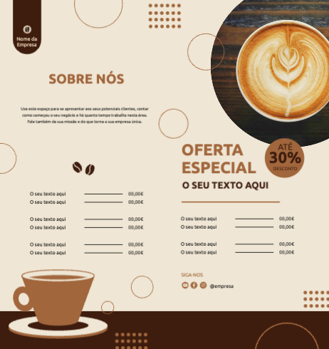 Cafetaria e padaria Interior