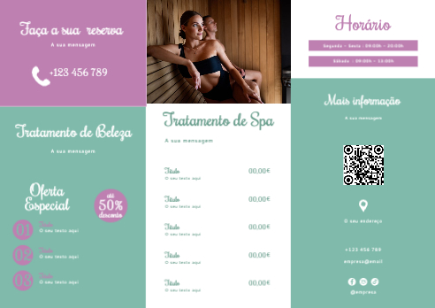 Layout de spa Interior