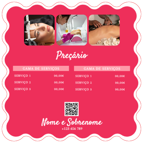 Serviço de Estética